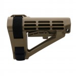 SB Tactical SBA4 Pistol Stabilizing Brace (USA) + Buffer Tube - FDE